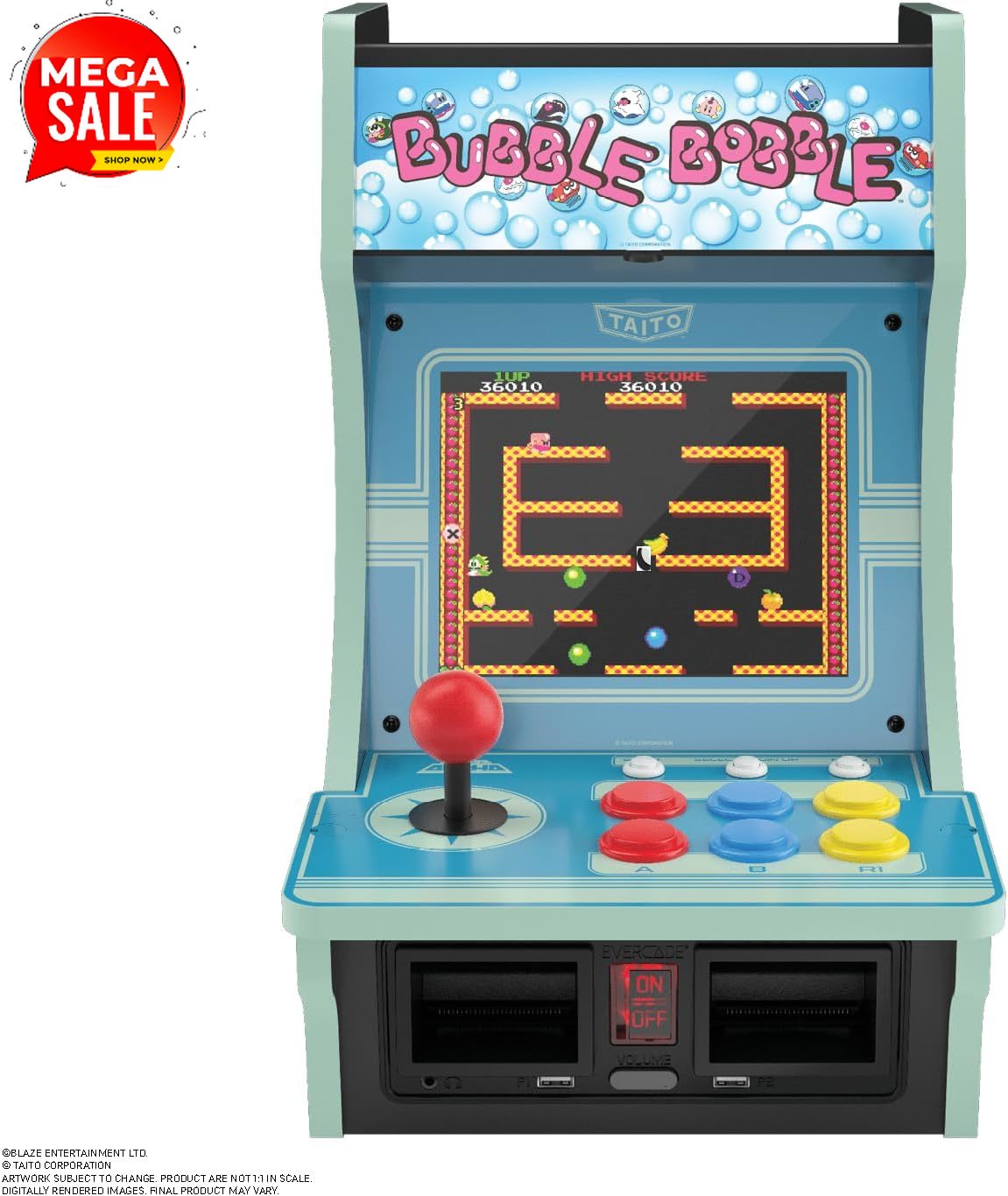 Evercade Alpha Taito Bartop Ar - огляд і ціна Arcade Game Jackpot