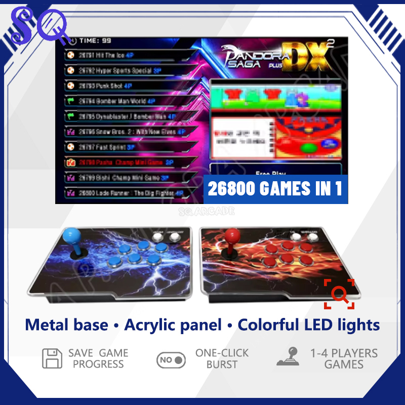 26800 in 1 Pandora Saga DX2 Sp - огляд і ціна Trackball Controller Arcade