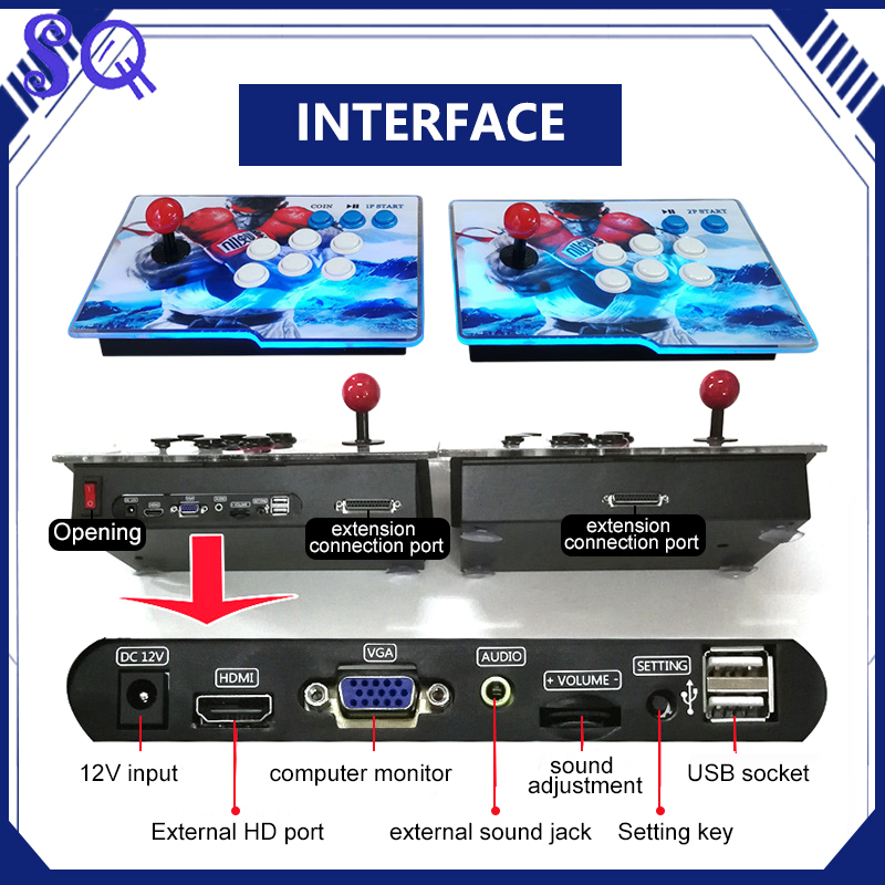 26800 in 1 Pandora Saga DX2 Sp - огляд і ціна Trackball Controller Arcade