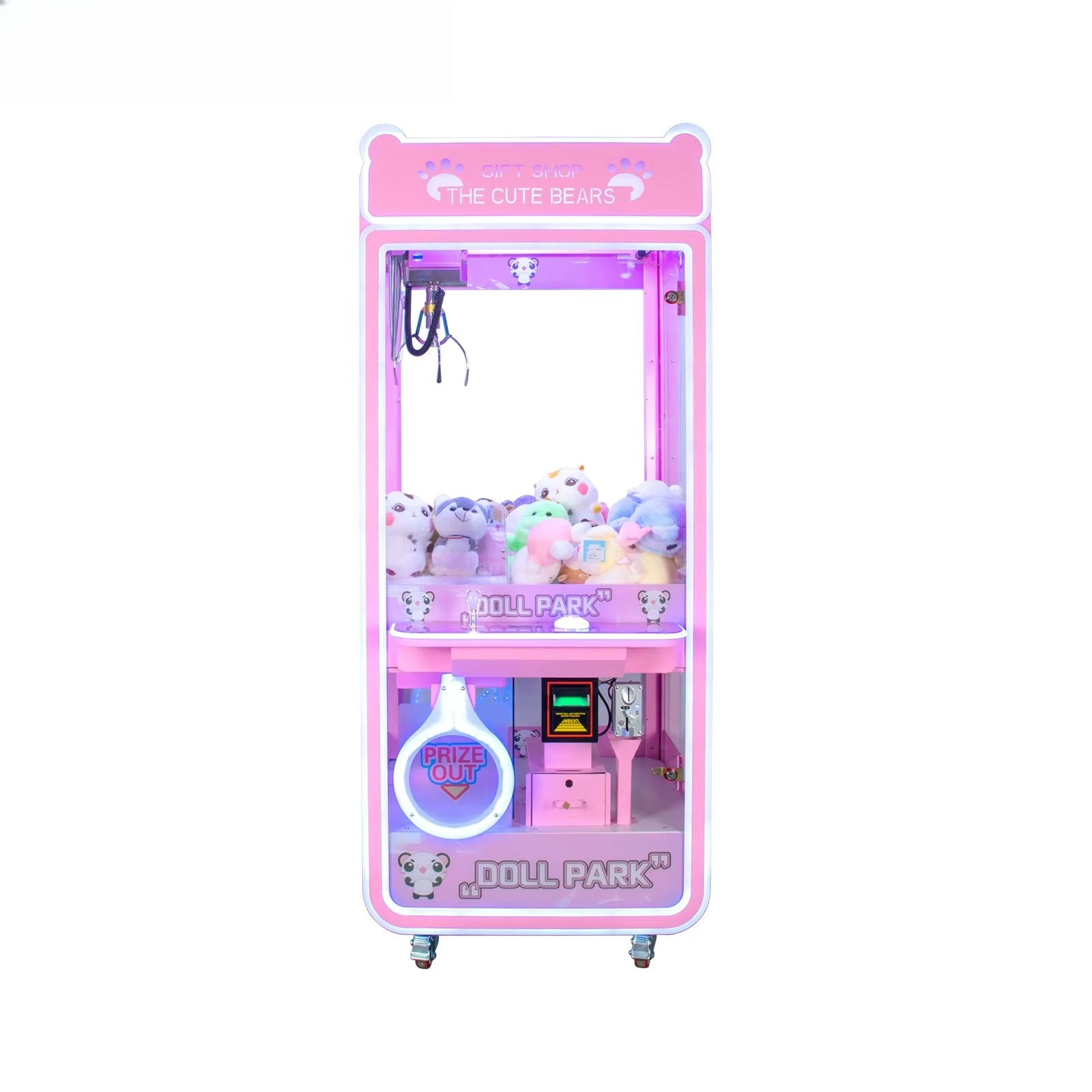 Wholesale Custom Coin Operated - огляд і ціна Arcade Toy Claw Vending Machine