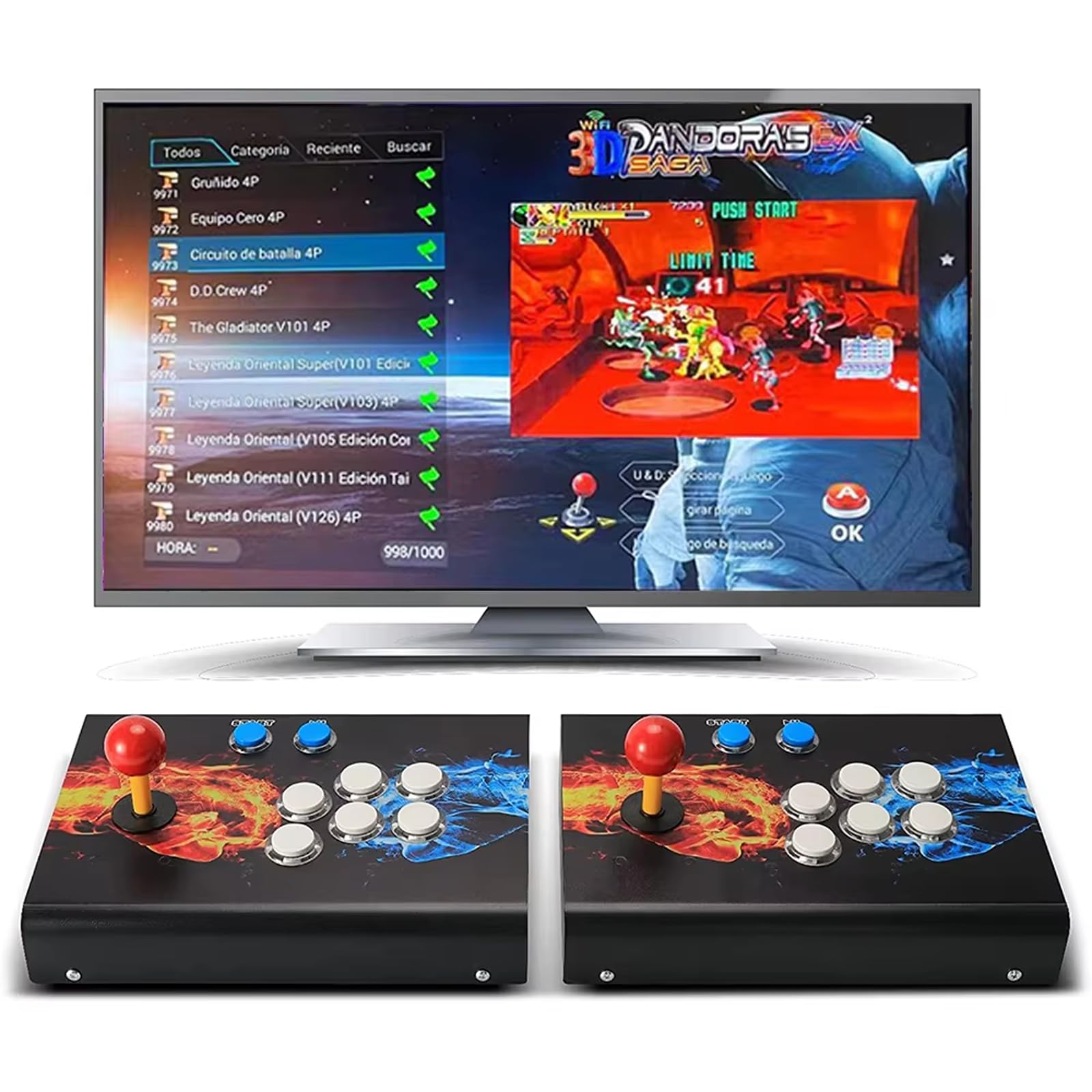 10000 Games in 1 Pandora Box S - огляд і ціна Trackball Controller Arcade