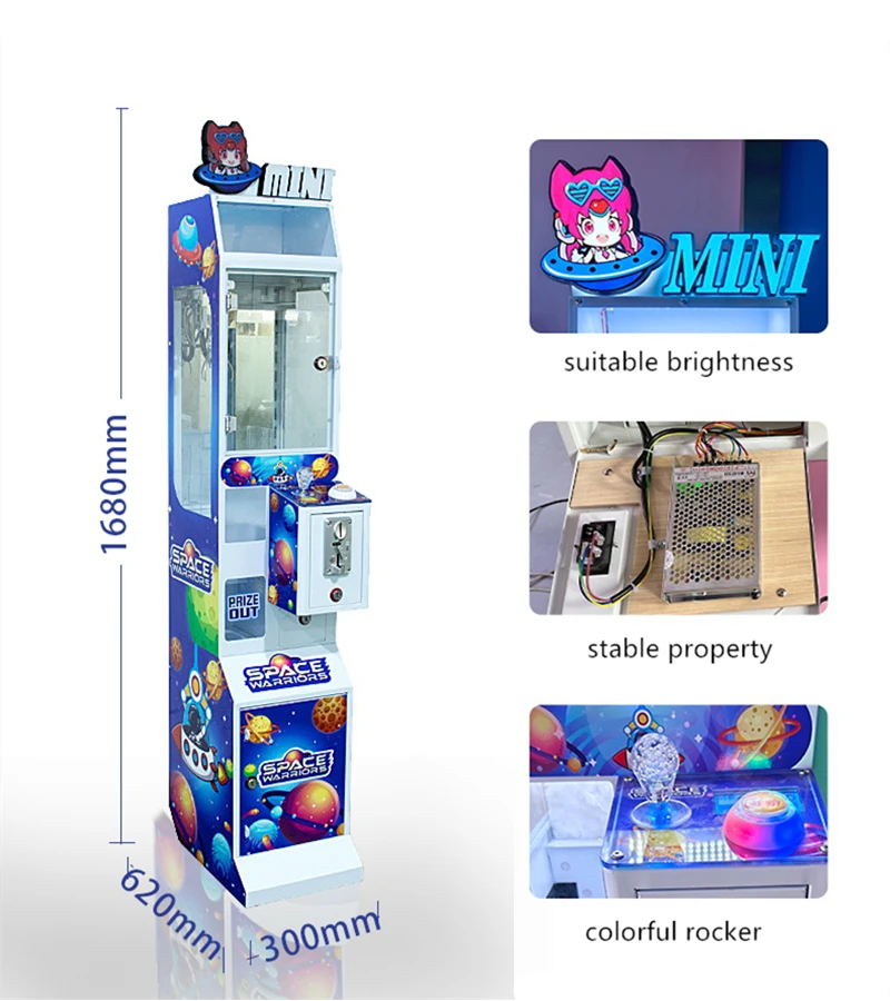 Mega Mini Claw Machine Small T - огляд і ціна Arcade Toy Claw Vending Machine